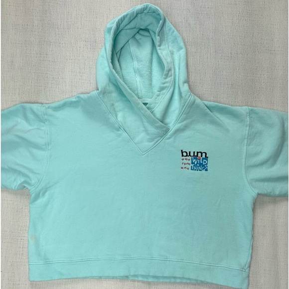 B.U.M Equipment crop top hoodie - Picture 2 of 6